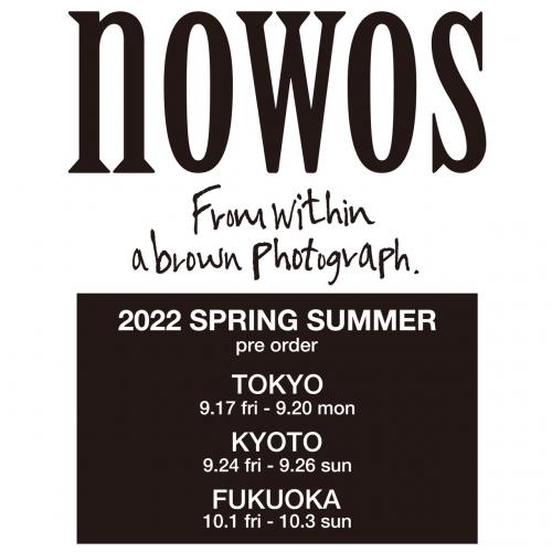 nowos 2022spring&summer preorder